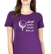 Load image into Gallery viewer, Golf T-Shirt for Women-Purple-Ektarfa.online

