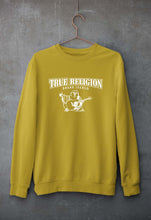 Load image into Gallery viewer, True Religion Unisex Sweatshirt for Men/Women-Mustard Yellow-Ektarfa.online
