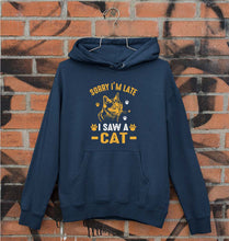 Load image into Gallery viewer, Cat Lover Unisex Hoodie for Men/Women-Navy Blue-Ektarfa.online
