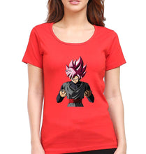 Load image into Gallery viewer, Goku Anime T-Shirt for Women-Red-Ektarfa.online
