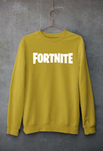 Load image into Gallery viewer, Fortnite Unisex Sweatshirt for Men/Women-Mustard Yellow-Ektarfa.online
