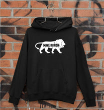 Load image into Gallery viewer, Make in India Unisex Hoodie for Men/Women-Black-Ektarfa.online
