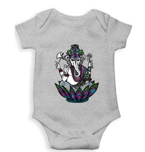 Load image into Gallery viewer, Psychedelic Ganesha Kids Romper For Baby Boy/Girl-Grey-Ektarfa.online
