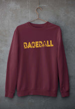 Load image into Gallery viewer, Baseball Unisex Sweatshirt for Men/Women-Maroon-Ektarfa.online
