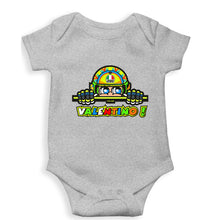 Load image into Gallery viewer, Valentino Rossi(VR 46) Kids Romper For Baby Boy/Girl-0-5 Months(18 Inches)-Grey-Ektarfa.online
