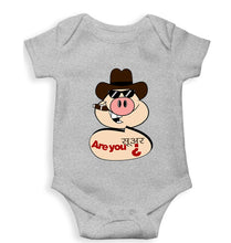 Load image into Gallery viewer, Pig Funny Kids Romper For Baby Boy/Girl-Grey-Ektarfa.online
