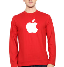 Load image into Gallery viewer, Apple Full Sleeves T-Shirt for Men-Red-Ektarfa.online
