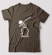 Load image into Gallery viewer, Dab Life T-Shirt for Men-Olive Green-Ektarfa.online
