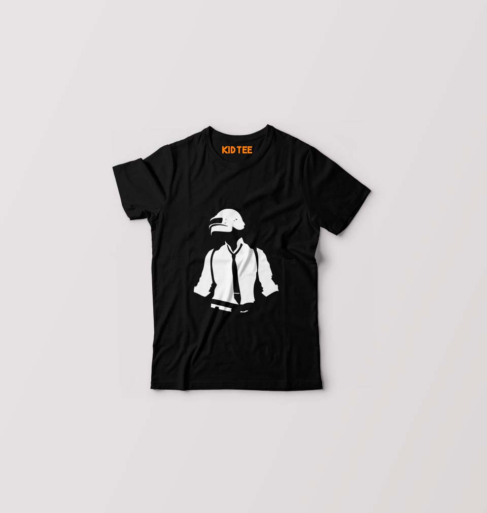 PUBG Kids T-Shirt for Boy/Girl-Black-Ektarfa.online