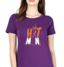 Load image into Gallery viewer, Rohit Sharma T-Shirt for Women-Purple-Ektarfa.online
