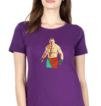Load image into Gallery viewer, Brock Lesnar (WWE) T-Shirt for Women-Purple-Ektarfa.online
