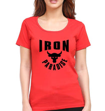 Load image into Gallery viewer, Iron Paradise T-Shirt for Women-Red-Ektarfa.online
