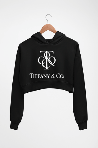 Tiffany & Co Crop HOODIE FOR WOMEN-Black-Ektarfa.online