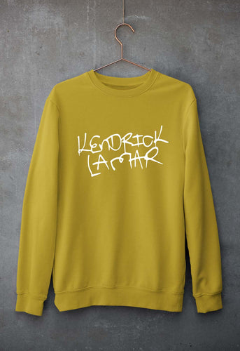 Kendrick Lamar Unisex Sweatshirt for Men/Women-Mustard yellow-Ektarfa.online