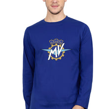 Load image into Gallery viewer, MV Agusta Full Sleeves T-Shirt for Men-Royal Blue-Ektarfa.online
