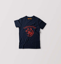 Load image into Gallery viewer, House Targaryen (GOT) Kids T-Shirt for Boy/Girl-Navy Blue-Ektarfa.online

