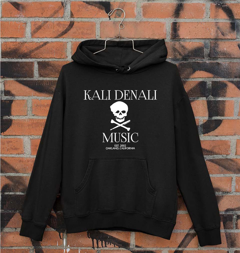 Kali Denali Bohemia Unisex Hoodie for Men/Women-S(40 Inches)-Black-Ektarfa.online