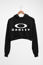 Load image into Gallery viewer, Oakley Crop HOODIE FOR WOMEN-Black-Ektarfa.online
