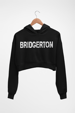 Load image into Gallery viewer, Bridgerton Crop HOODIE FOR WOMEN-Black-Ektarfa.online
