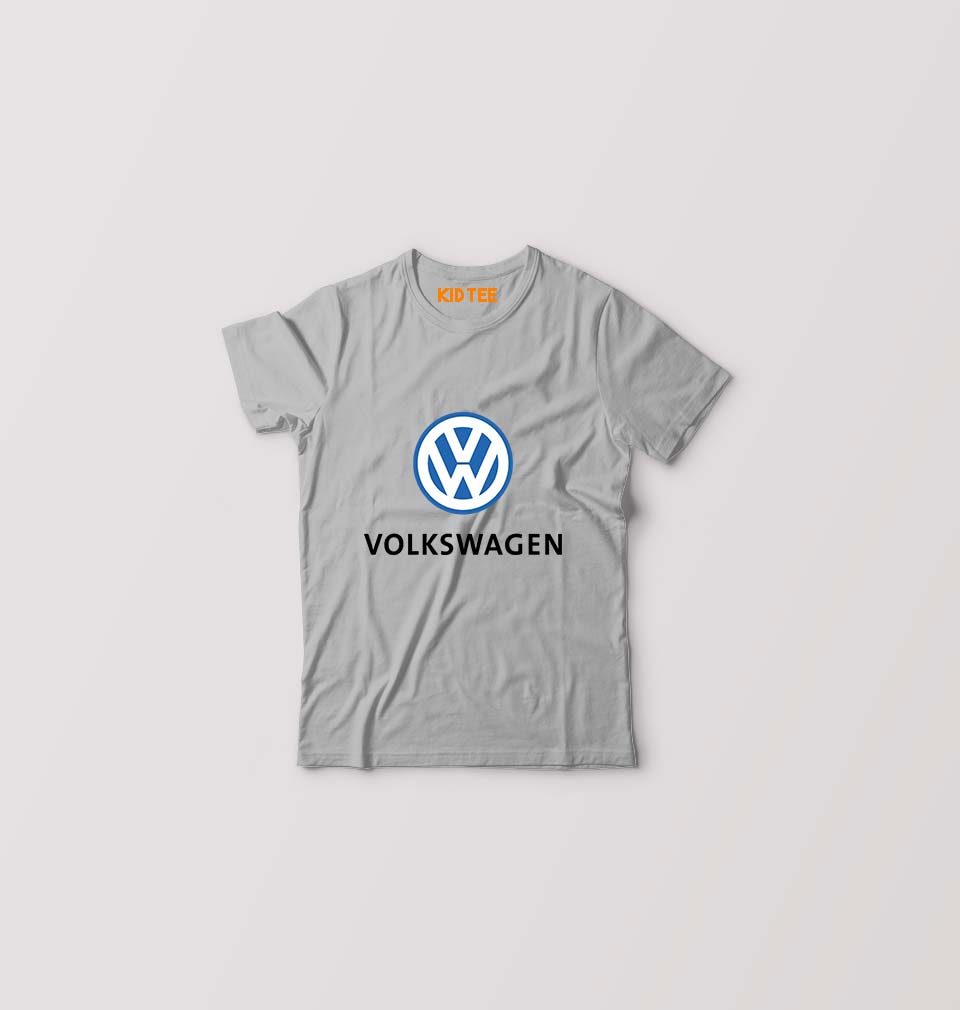 Volkswagen Kids T-Shirt for Boy/Girl-Grey-Ektarfa.online
