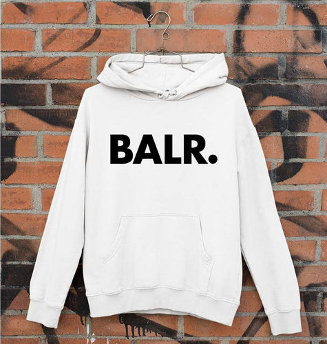 BALR Unisex Hoodie for Men/Women-White-Ektarfa.online