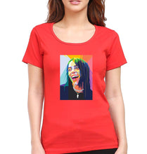 Load image into Gallery viewer, Billie Eilish T-Shirt for Women-Red-Ektarfa.online
