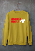 Load image into Gallery viewer, Gorilla Wear Unisex Sweatshirt for Men/Women-Mustard Yellow-Ektarfa.online
