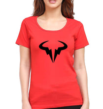 Load image into Gallery viewer, Rafael Nadal (RAFA) T-Shirt for Women-Red-Ektarfa.online
