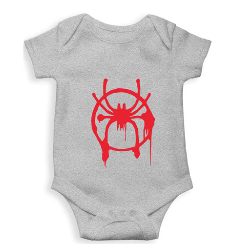 Spiderman Superhero Kids Romper For Baby Boy/Girl-Grey-Ektarfa.online