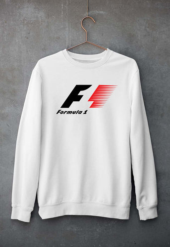 Formula 1(f1) Unisex Sweatshirt for Men/Women-White-Ektarfa.online