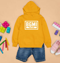 Load image into Gallery viewer, Battlegrounds Mobile India (BGMI) Kids Hoodie for Boy/Girl-Mustard Yellow-Ektarfa.online
