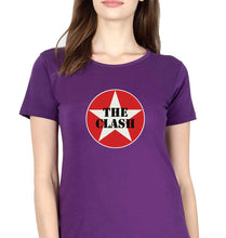 Load image into Gallery viewer, The Clash T-Shirt for Women-Purple-Ektarfa.online
