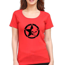 Load image into Gallery viewer, Punisher T-Shirt for Women-Red-Ektarfa.online
