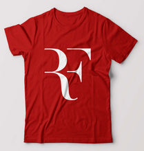 Load image into Gallery viewer, Roger Federer_RF T-Shirt for Men-Red-Ektarfa.online

