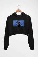 Load image into Gallery viewer, Fast X John Cena Crop HOODIE FOR WOMEN-Black-Ektarfa.online
