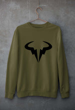 Load image into Gallery viewer, Rafael Nadal (RAFA) Unisex Sweatshirt for Men/Women-S(40 Inches)-Olive Green-Ektarfa.online
