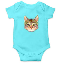 Load image into Gallery viewer, TRIANGLE_CAT Kids Romper For Baby Boy/Girl-0-5 Months(18 Inches)-Sky Blue-Ektarfa.online
