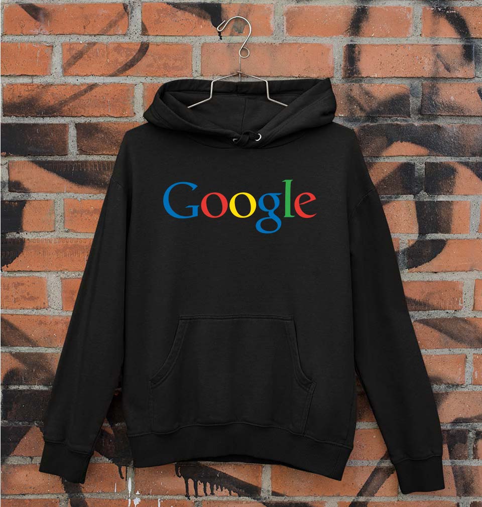 Google Unisex Hoodie for Men/Women-Black-Ektarfa.online