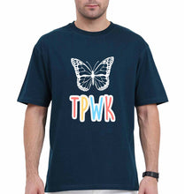 Load image into Gallery viewer, Harry Styles TPWK Oversized T-Shirt for Men-Petrol Blue-Ektarfa.online

