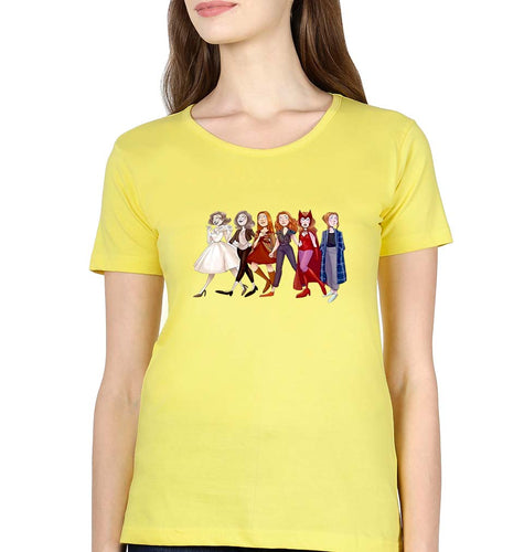 Wanda T-Shirt for Women-Yellow-Ektarfa.online