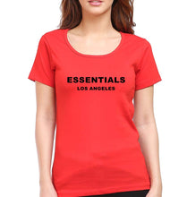Load image into Gallery viewer, Essentials T-Shirt for Women-Red-Ektarfa.online

