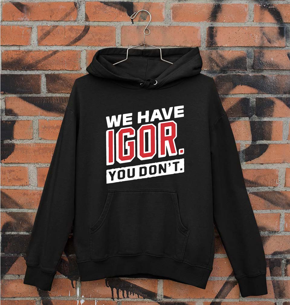 Igor Unisex Hoodie for Men/Women-Black-Ektarfa.online