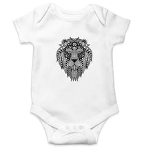 Load image into Gallery viewer, LION Kids Romper For Baby Boy/Girl-0-5 Months(18 Inches)-White-Ektarfa.online
