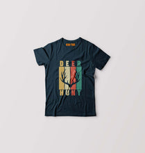 Load image into Gallery viewer, Deer Kids T-Shirt for Boy/Girl-Petrol Blue-Ektarfa.online
