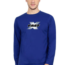 Load image into Gallery viewer, Fast X Full Sleeves T-Shirt for Men-Royal Blue-Ektarfa.online
