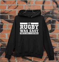 Load image into Gallery viewer, Rugby Unisex Hoodie for Men/Women-Black-Ektarfa.online

