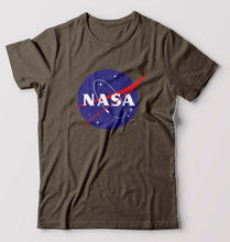 Load image into Gallery viewer, Nasa T-Shirt for Men-Olive green-Ektarfa.online
