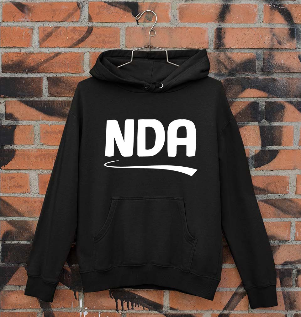 NDA Army Unisex Hoodie for Men/Women-Black-Ektarfa.online