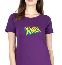 Load image into Gallery viewer, X-Men T-Shirt for Women-Purple-Ektarfa.online
