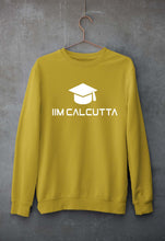 Load image into Gallery viewer, IIM C Calcutta Unisex Sweatshirt for Men/Women-Mustard Yellow-Ektarfa.online
